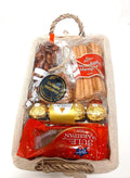 Corporate Christmas Greeting – Gift Basket with Holiday Marzipan and Traditional Baked Treats