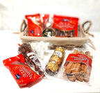 Corporate Christmas Greeting – Gift Basket with Holiday Marzipan and Traditional Baked Treats
