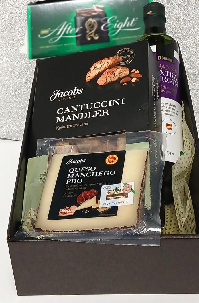 Vegetarian gift package