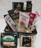Bedrifts Gourmet Gavekurv med Spekemat og Snacks