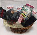 Bedrifts Gourmet Gavekurv med Spekemat og Snacks