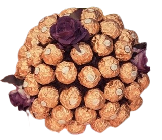 Bukett med Ferrero Rocher