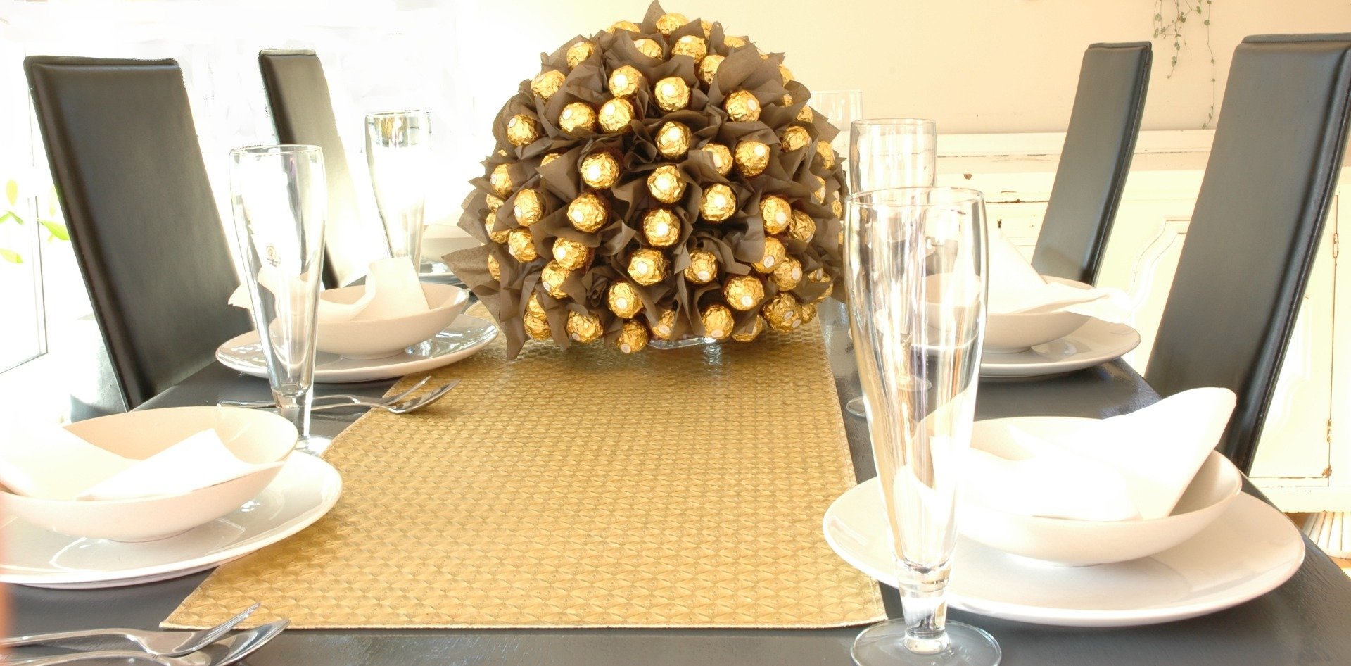 Bukett med Ferrero Rocher
