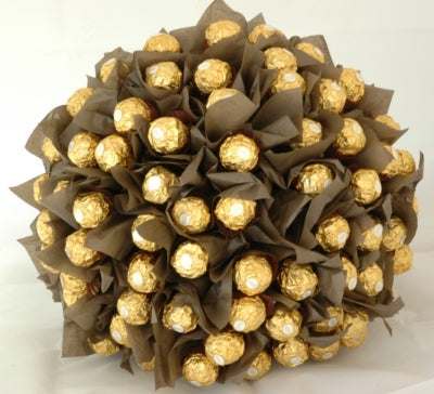 Bukett med Ferrero Rocher