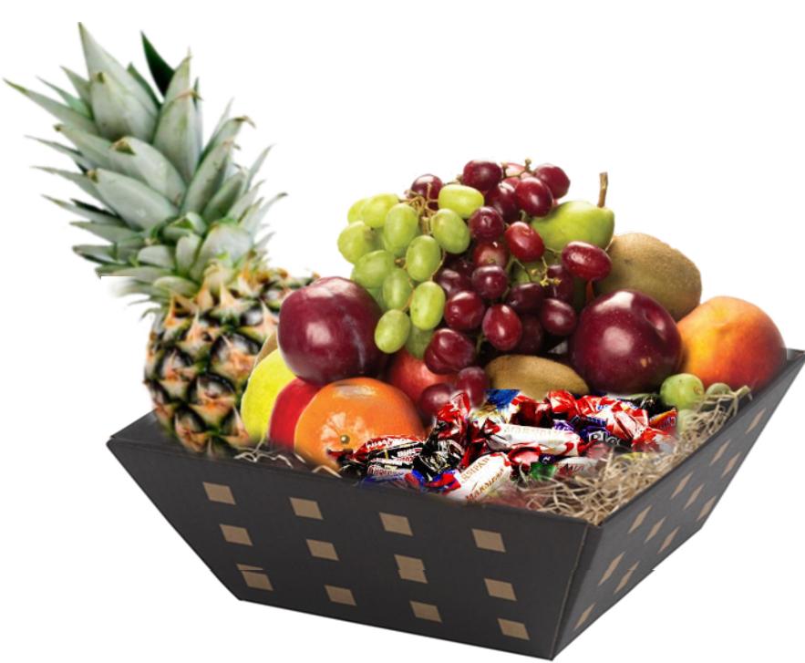 6kg Fruktkurv  med konfekt