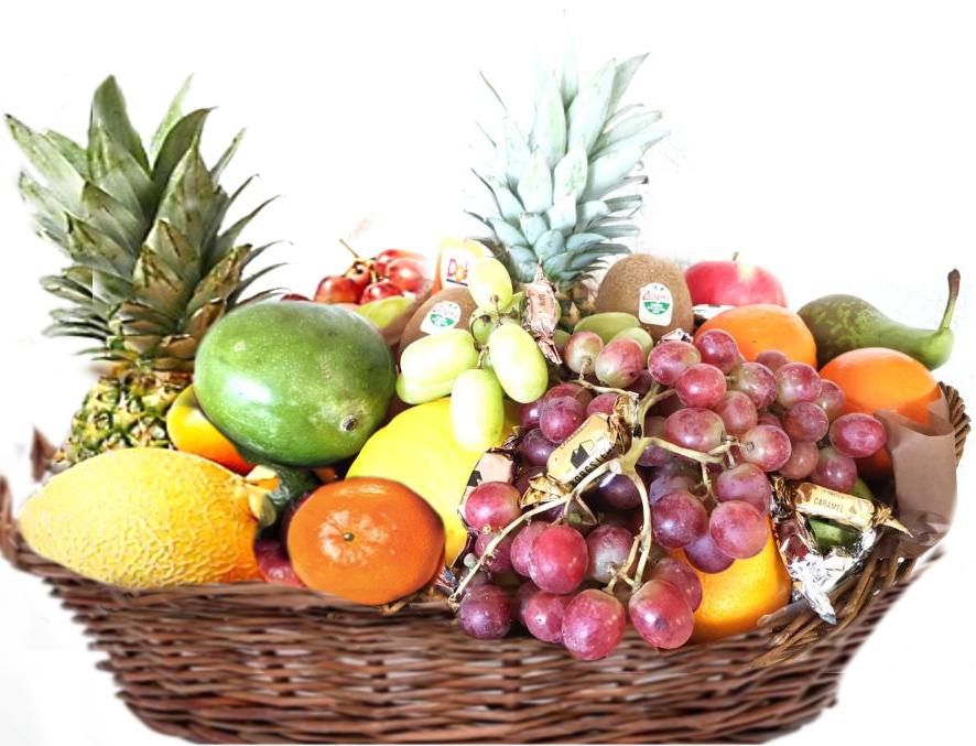 Fruktkurv som gaver ca.10kg