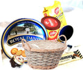 Gourmet Gift Basket-Flettet kurv 30 cm lys