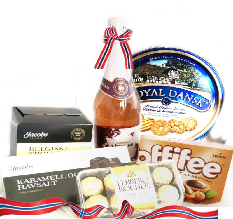 Gratulerer Norge gavekurv