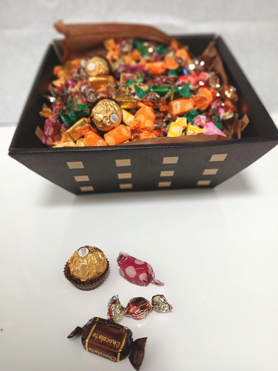 Halal Sjokoladekurv som gave 2000g