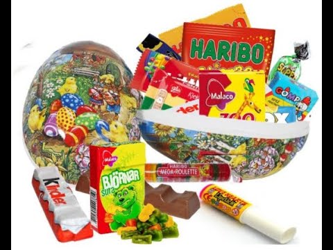 Påskeegg 18cm tradisjonen, Godteri og Sjokolade