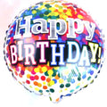 Folieballong Luxury Happy Birthday  47 cm