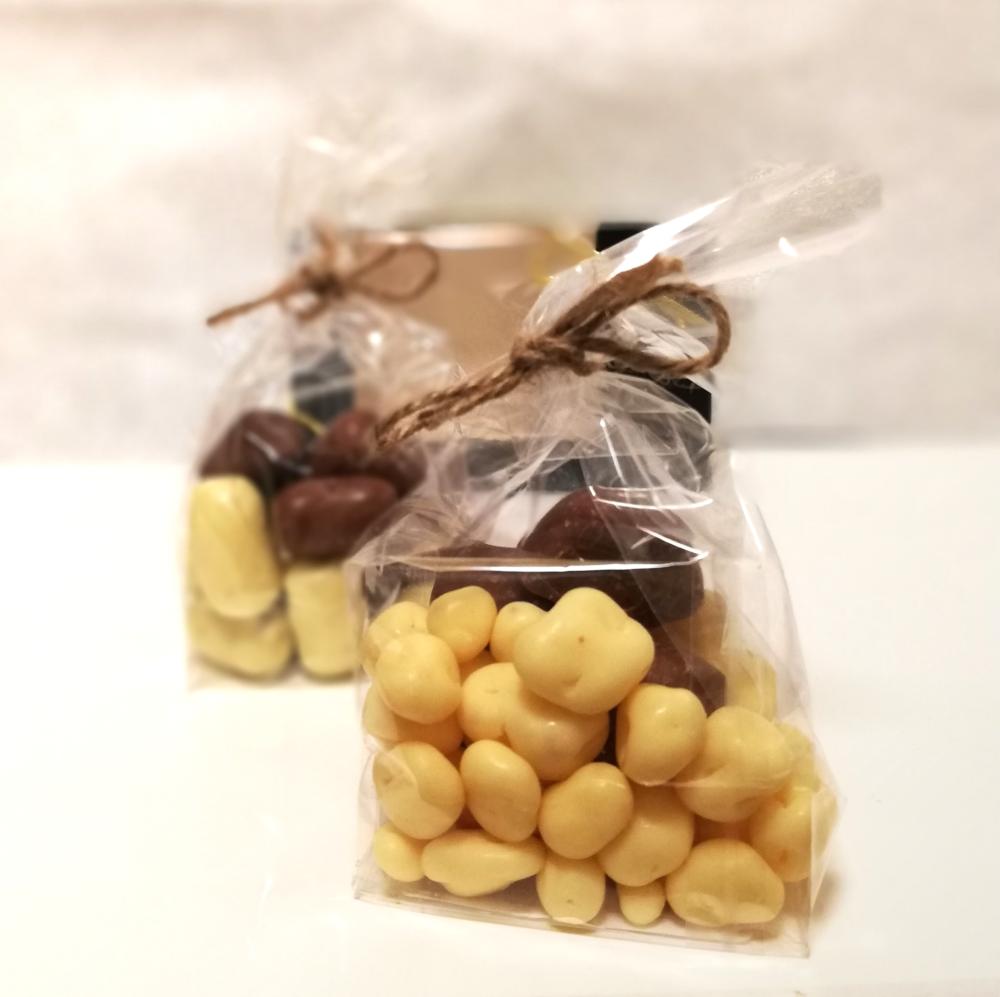Nøtter og lakris sjokolade