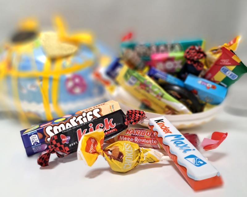 Påskeegg 18cm tradisjonen, Godteri og Sjokolade