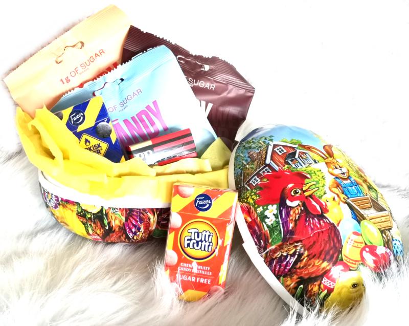 Sukkerfritt Påskeegg 15 cm