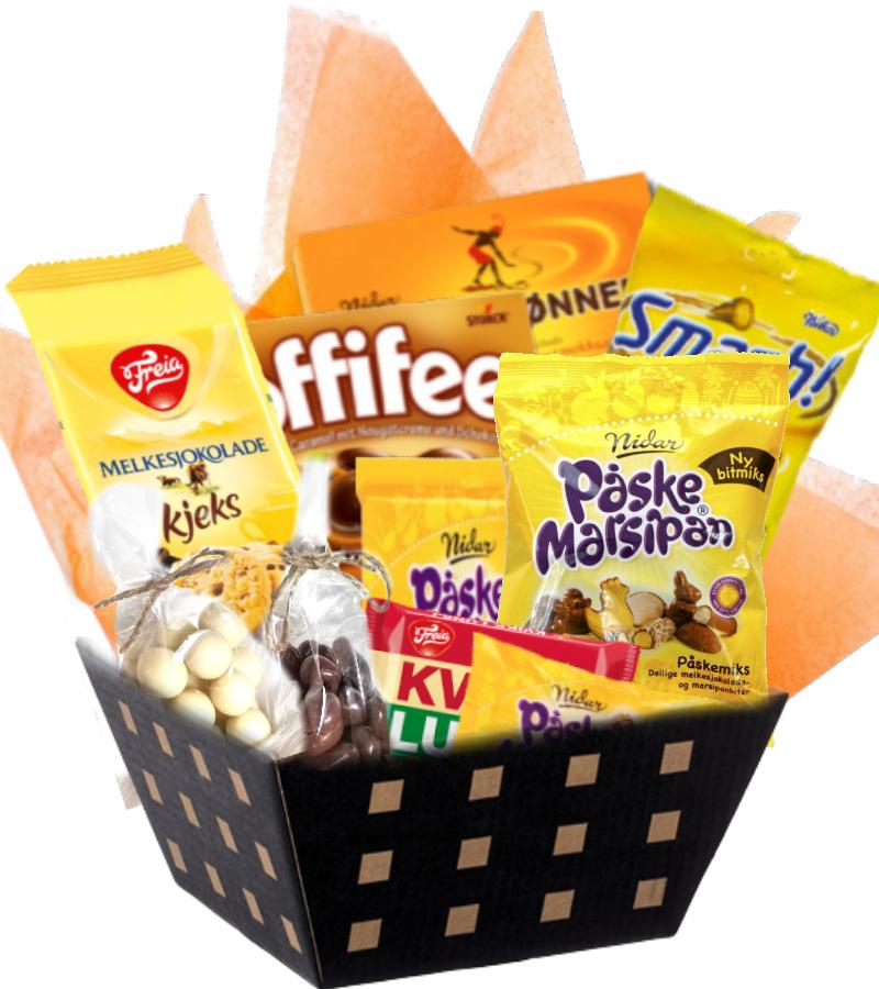 Easter basket gifts-Woven basket 30 cm