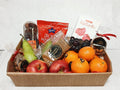 Premium Julegavekurv med Frukt og Delikatesser – Bedriftsgave