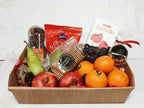 Premium Julegavekurv med Frukt og Delikatesser – Bedriftsgave