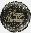 Folieballong Luxury Happy Birthday  47 cm