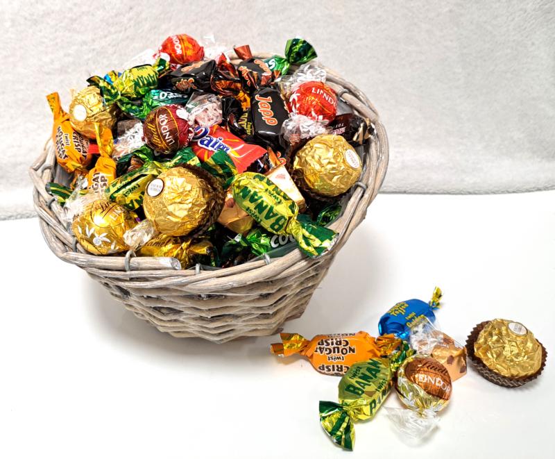 Sjokoladeelskerens gavekurv